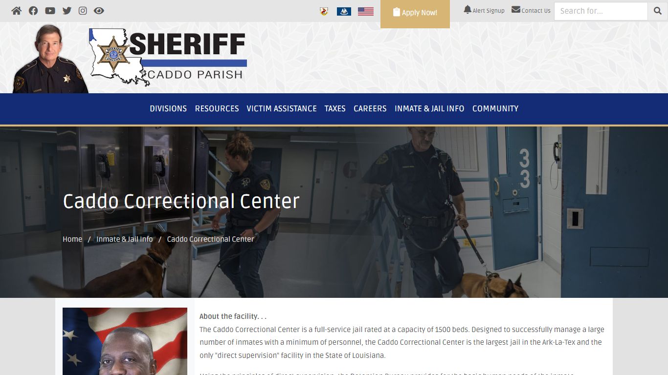 Caddo Correctional Center - Caddo Parish Sheriff's Office